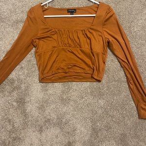 Dry Goods long sleeve crop top